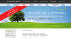 Desktop Screenshot of klimawoche-bielefeld.de
